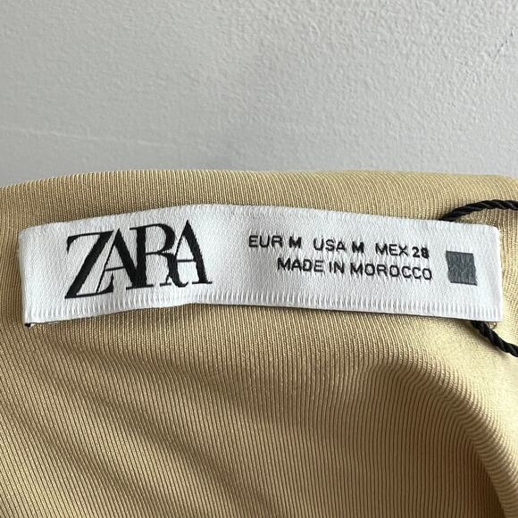 ZARA Sarong Striped Wrap Skirt Tie Waist Multi-Color Boho Size M Medium - Picture 7 of 7